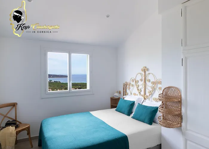 Feriehus Ficaja 10 Pers Jacuzzi Vue Pinarello Zonza