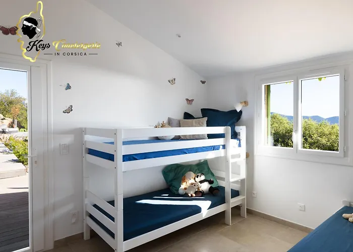 Ficaja 10 Pers Jacuzzi Vue Pinarello * Zonza