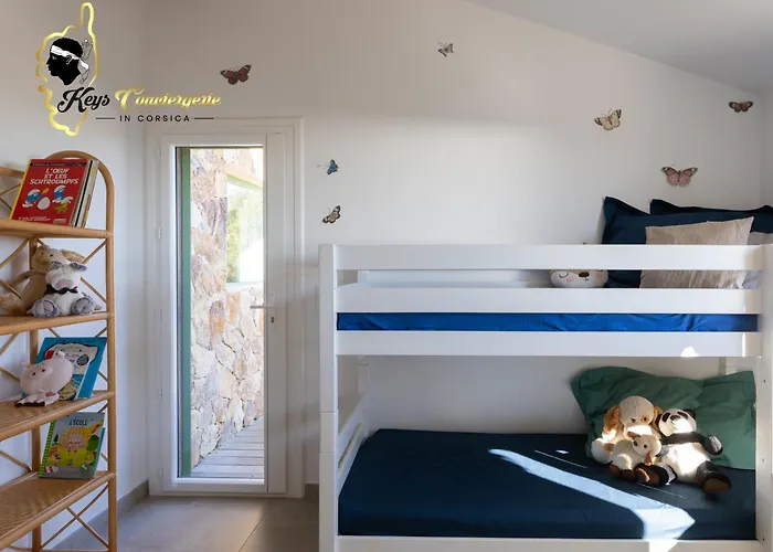 Ficaja 10 Pers Jacuzzi Vue Pinarello * Zonza